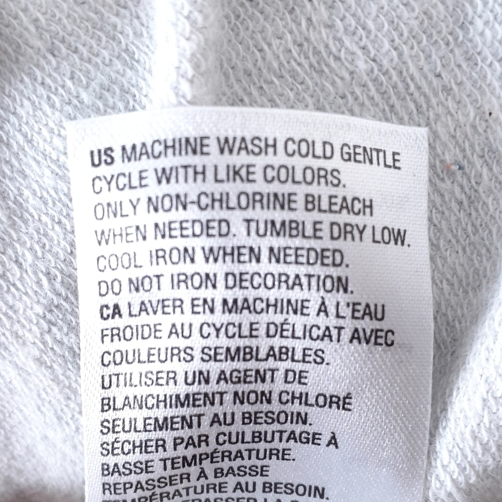 Style & Co Sweatshirt XL Love Animal Print Sequins 755 - Picture 6 of 6